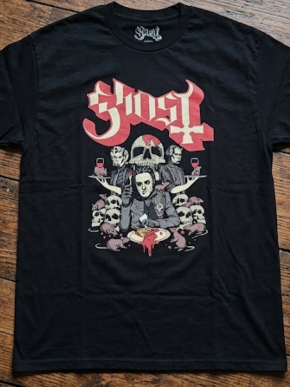 Ghost Tour Shirt Black Size XL New